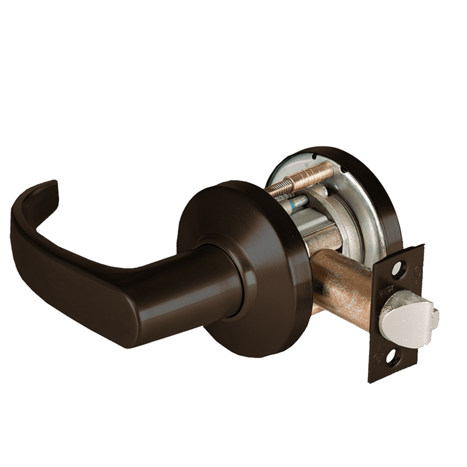 BEST 9K (2DT) Double Dummy Trim Function - Grade 1 Cylindrical Non-Keyed Non-Latching Lever Lock