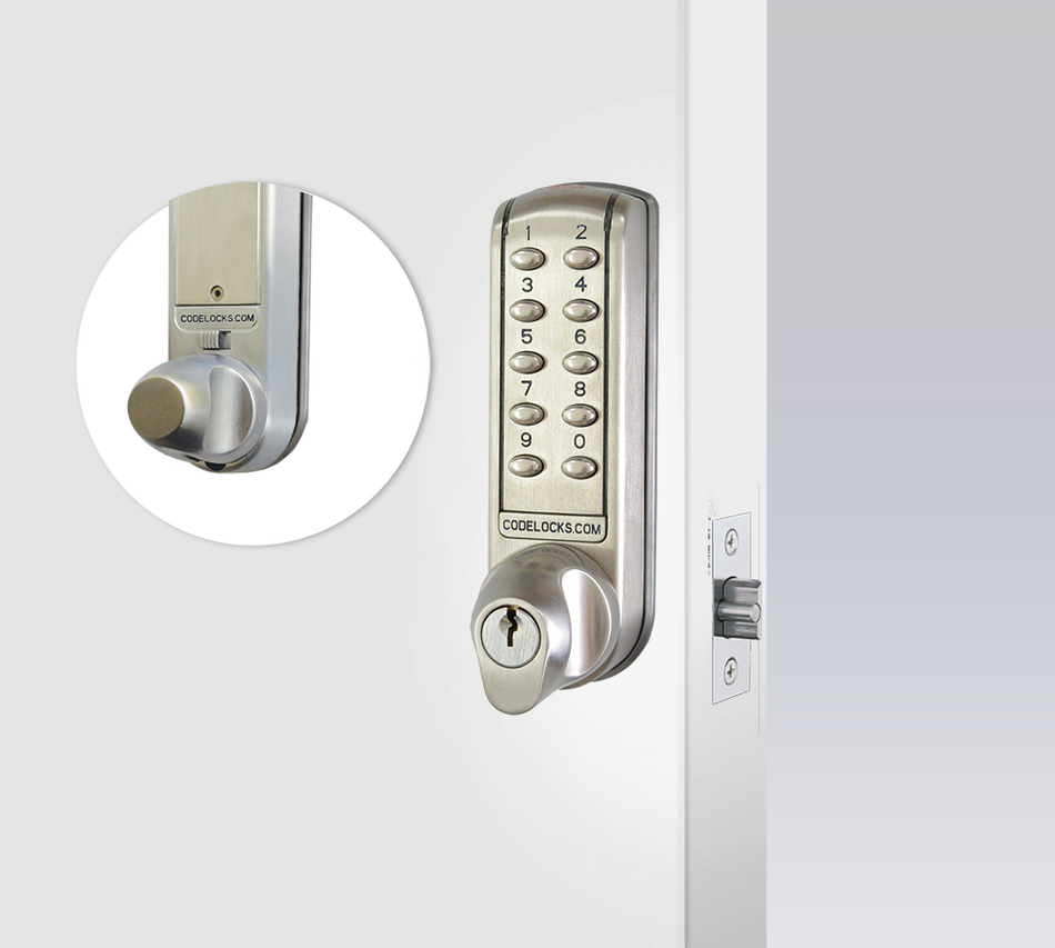 Codelocks CL2255 Electronic Tubular Latch Lock
