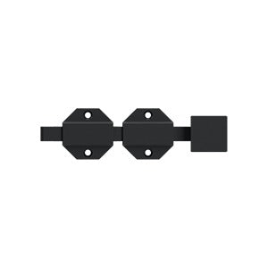 Deltana 6SBM 6" Modern Surface Bolt, Heavy-Duty, Solid Brass