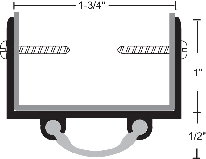 NGP 6V Vinyl Door Shoe Thresholds & Gasketing
