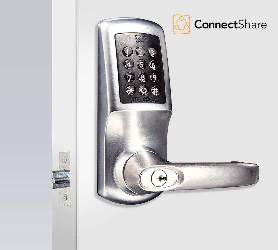 Codelocks CL5510CC Smart Heavy Duty Latch Lock ConnectShare