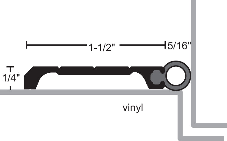 NGP 705EV Vinyl Perimeter Seal