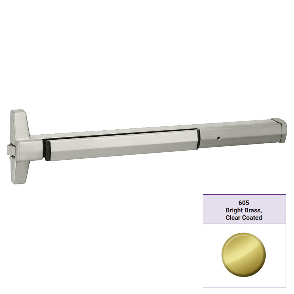 Accentra 7200 Series Narrow Stile Rim Exit Device