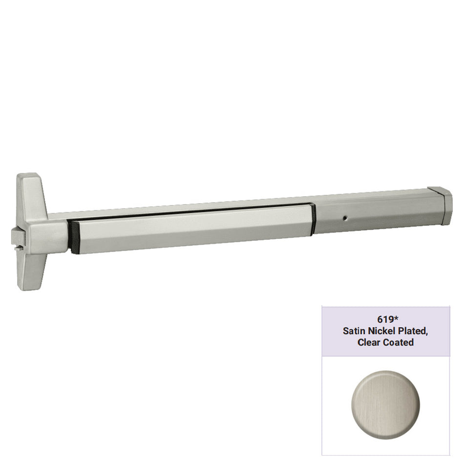 Accentra 7200 Series Narrow Stile Rim Exit Device