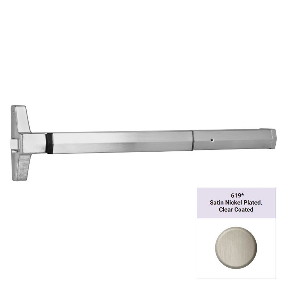 Accentra 7200M Series Narrow Stile Rim Exit Device