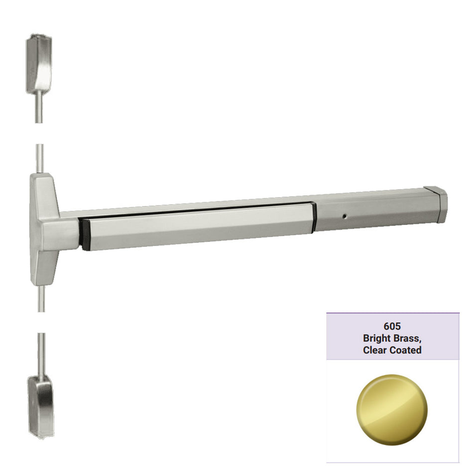 Accentra 7210 Series Narrow Stile Surface Vertical Rod Exit Device