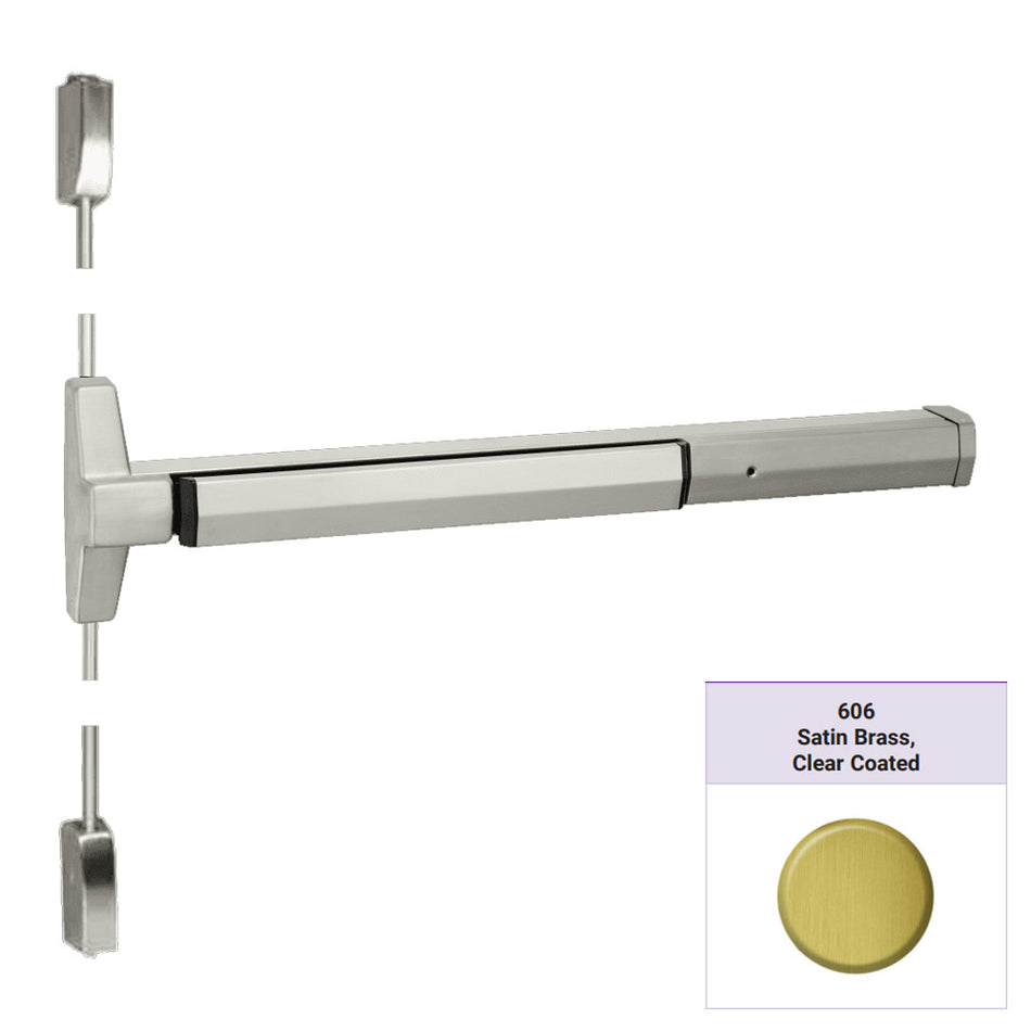 Accentra 7210 Series Narrow Stile Surface Vertical Rod Exit Device