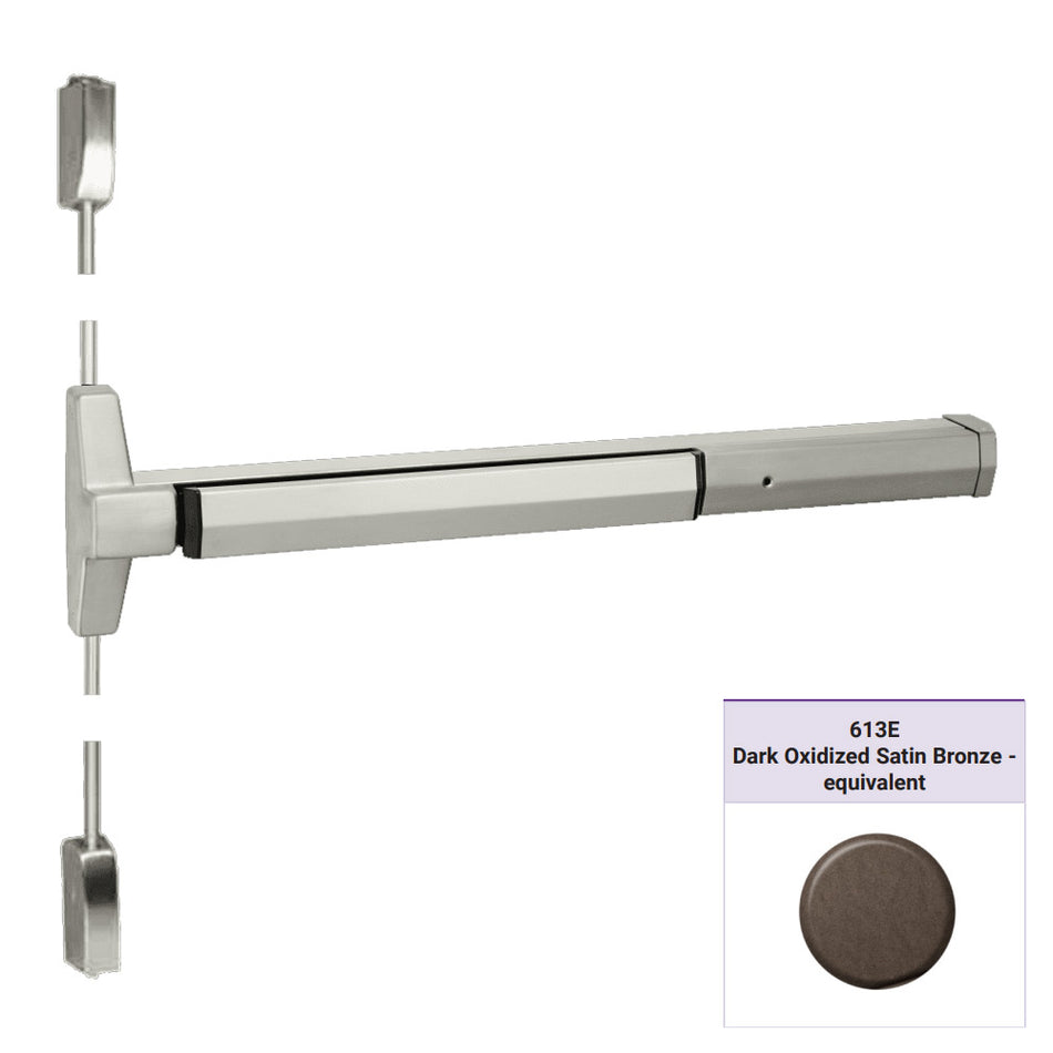 Accentra 7210 Series Narrow Stile Surface Vertical Rod Exit Device