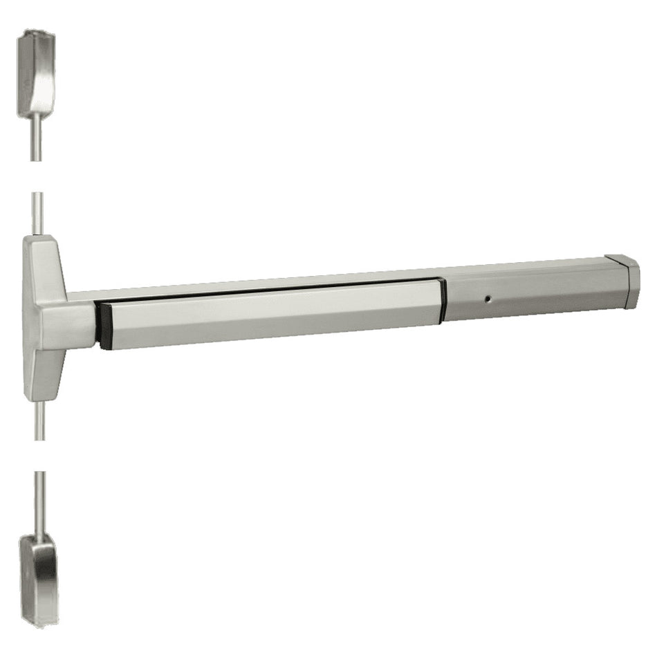 Accentra 7210M Series Narrow Stile Surface Vertical Rod Exit Device