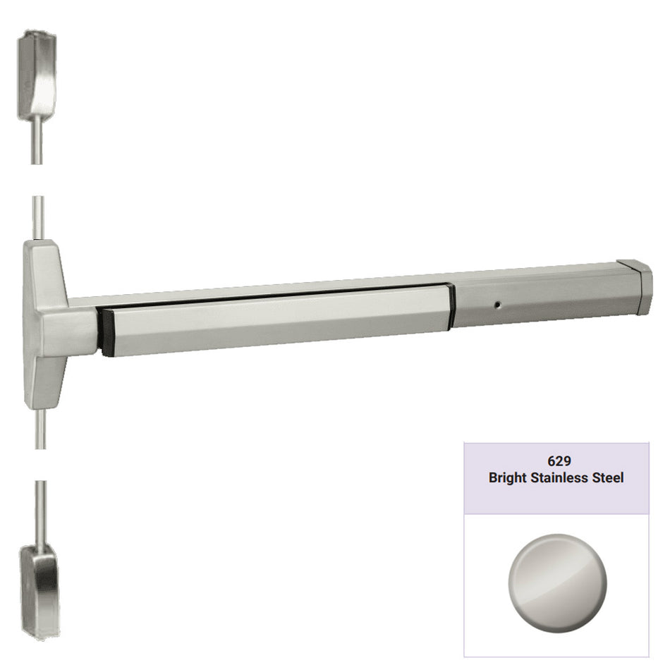 Accentra 7210M Series Narrow Stile Surface Vertical Rod Exit Device