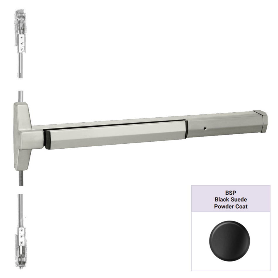 Accentra 7220M Series Narrow Stile Concealed Vertical Rod Exit Device
