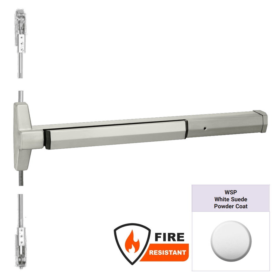Accentra 7220MF Series Narrow Stile Concealed Vertical Rod Exit Device - Fire Rated