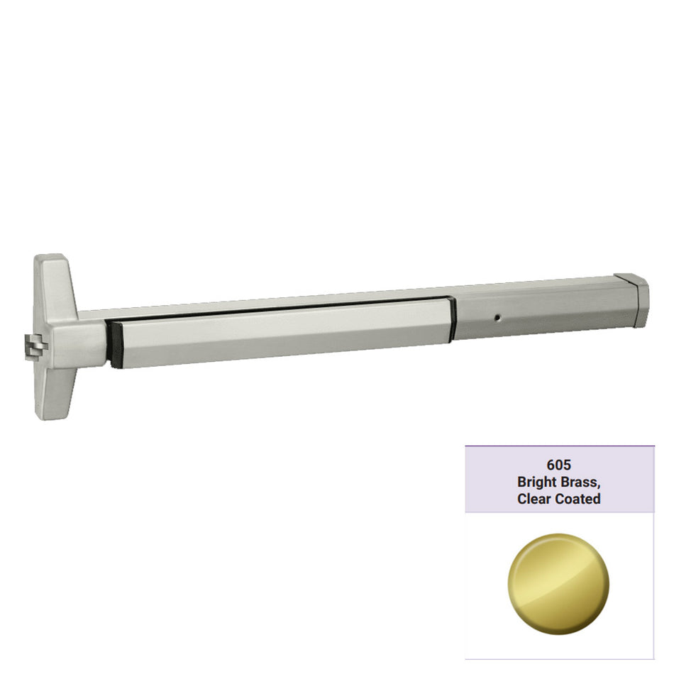 Accentra 7250 Series Narrow Stile SquareBolt Exit Device