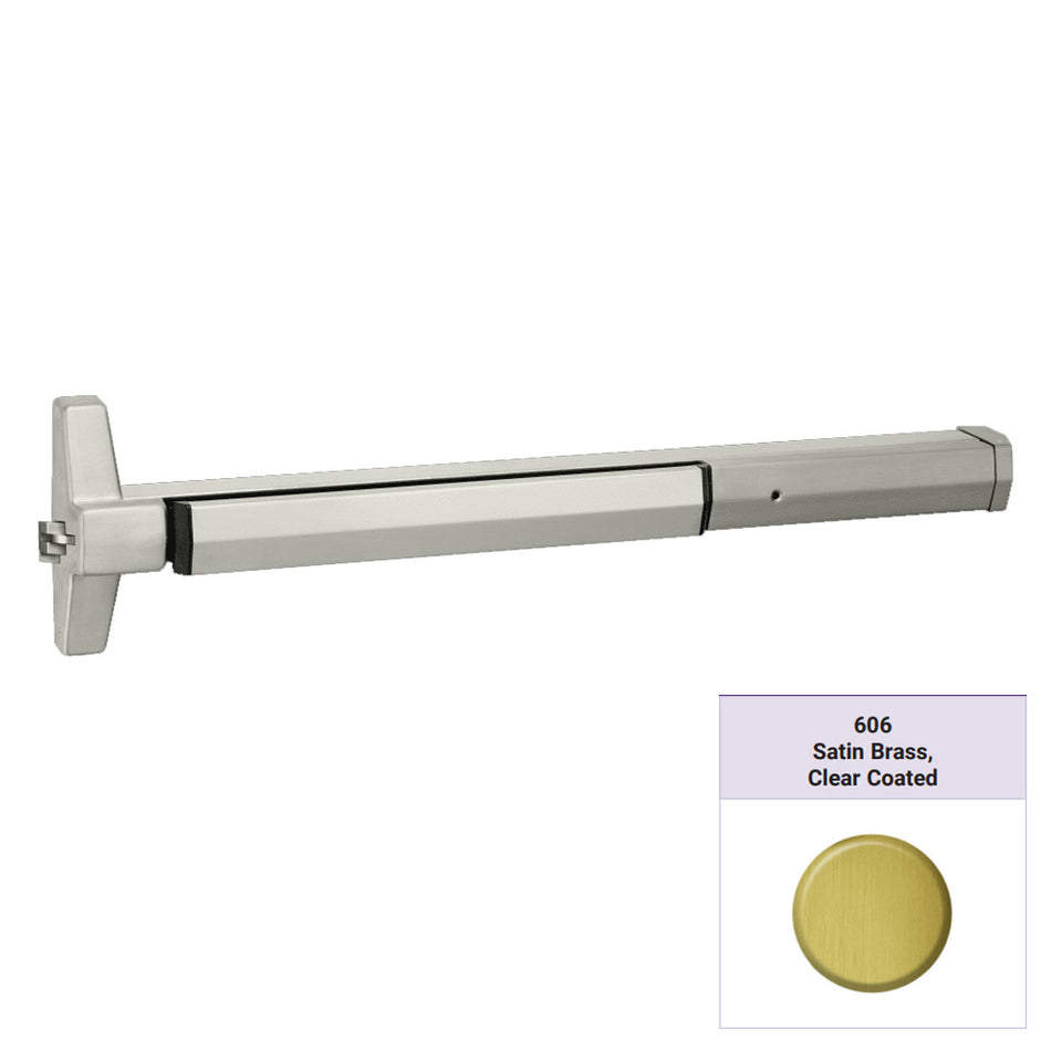 Accentra 7250 Series Narrow Stile SquareBolt Exit Device
