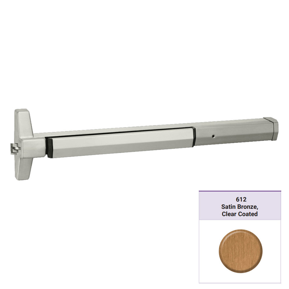 Accentra 7250 Series Narrow Stile SquareBolt Exit Device