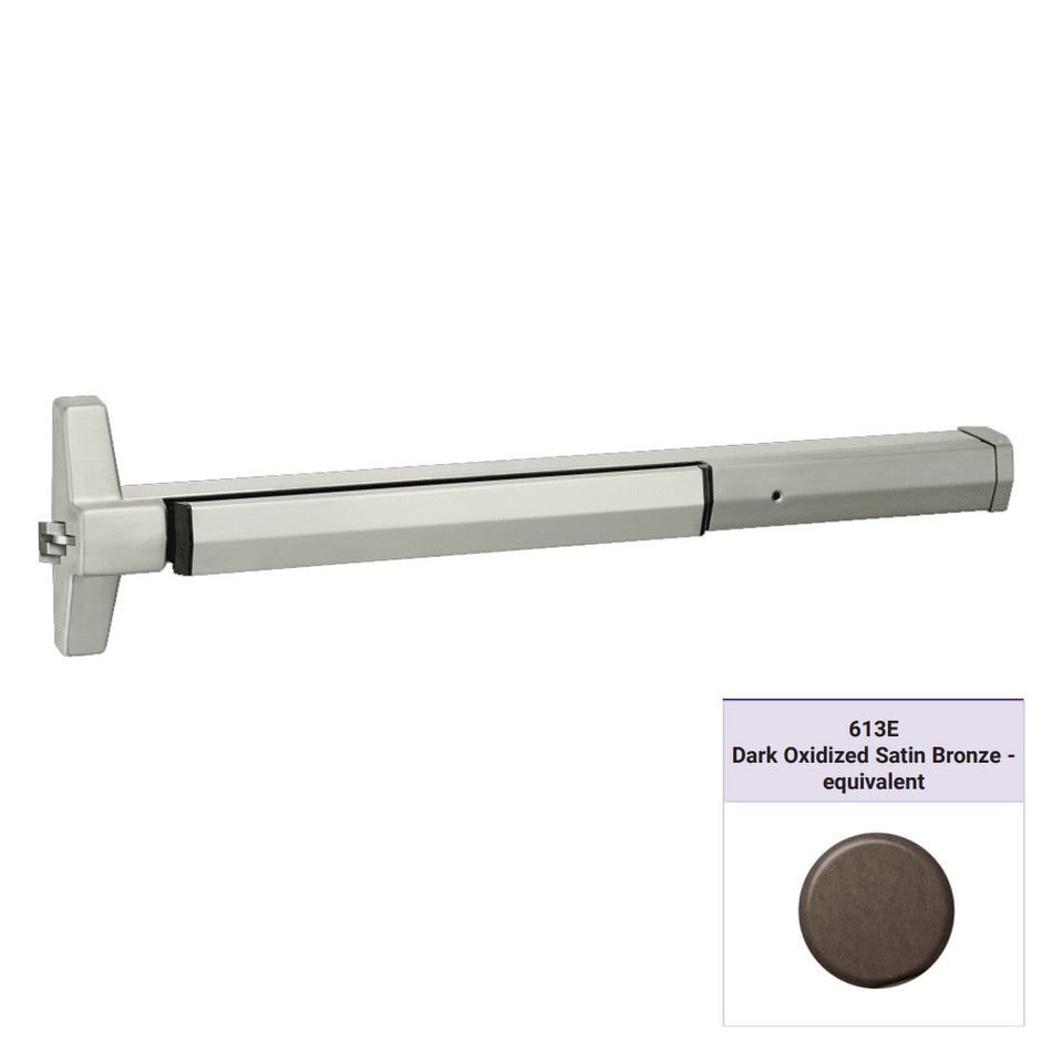 Accentra 7250 Series Narrow Stile SquareBolt Exit Device