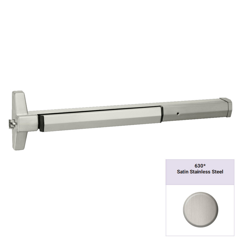 Accentra 7250 Series Narrow Stile SquareBolt Exit Device