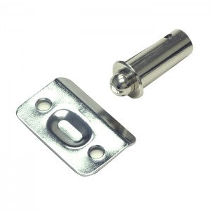 BHP  5/8" Drive-In Bullet Catch with strike and
screws. Requires 5/8" Bore