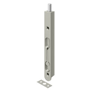 Deltana 7FBZ 7" Flush Bolt, Zinc