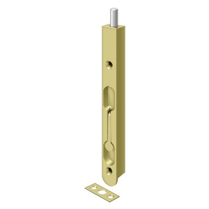 Deltana 7FBZ 7" Flush Bolt, Zinc