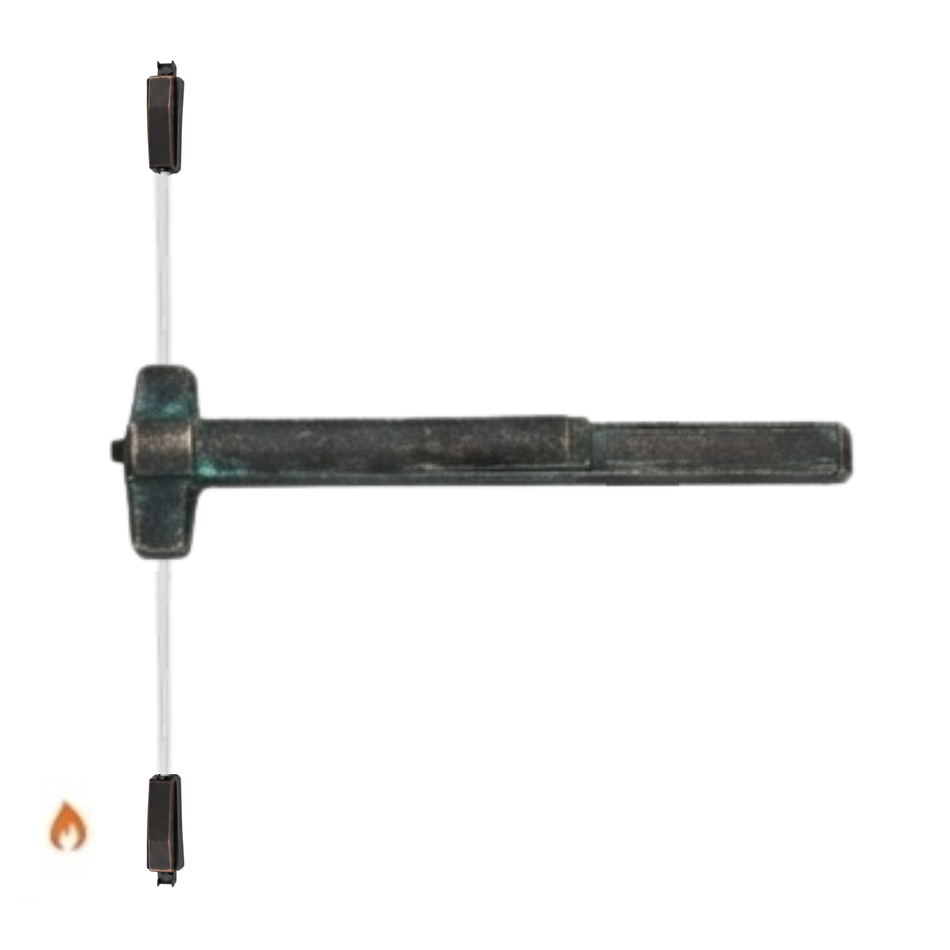 Von Duprin 9857EO-F/9957EO-F - Exit Only Surface Three Point Latch Device - Fire Rated