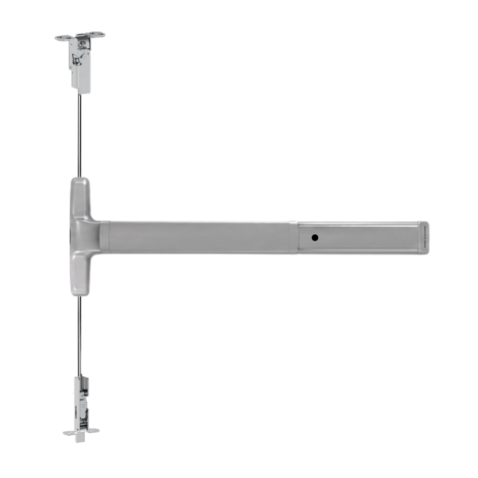 Von Duprin 3350AWDC-EO/3550AWDC-EO - Exit Only Wood Door Concealed Vertical Cable Devices