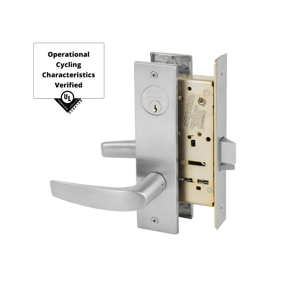 Sargent 8200 Series (8205) Office or Entry Mortise Lock Heavy Duty