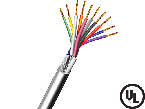 Aiphone 82221050C -  10 Conductor 22AWG, Shielded Wire, 500'