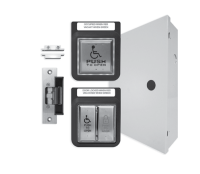 LCN 8310-2420 Push Plate Restroom Kit