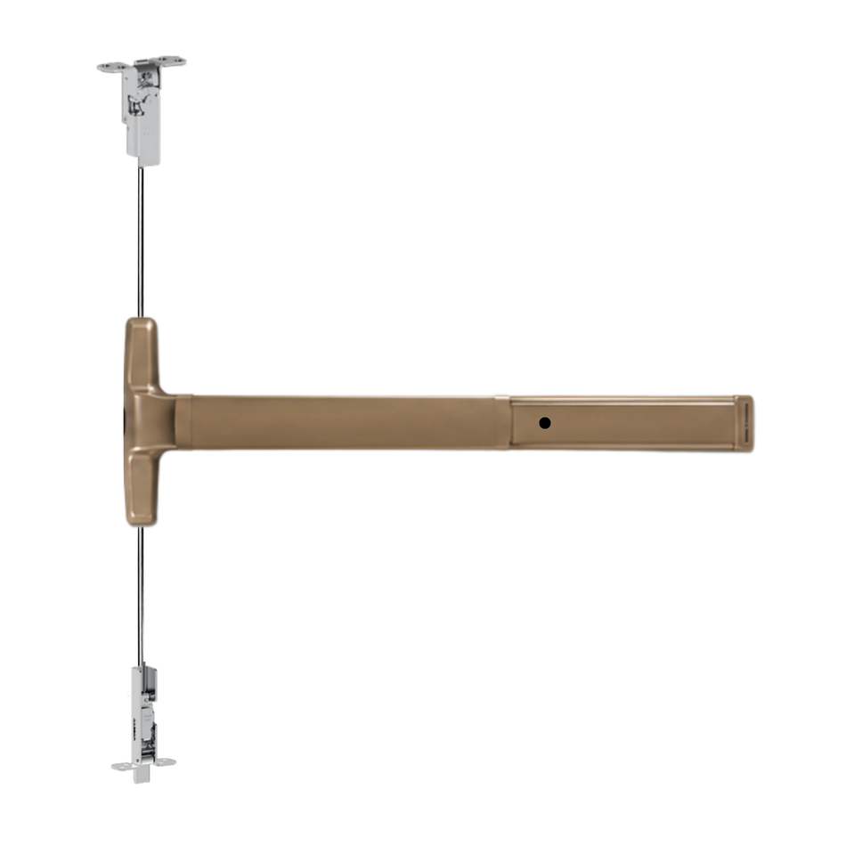 Von Duprin 3350AWDC-EO/3550AWDC-EO - Exit Only Wood Door Concealed Vertical Cable Devices