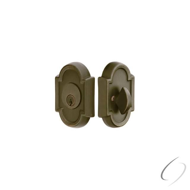 Emtek #11 Tuscany Bronze Deadbolt