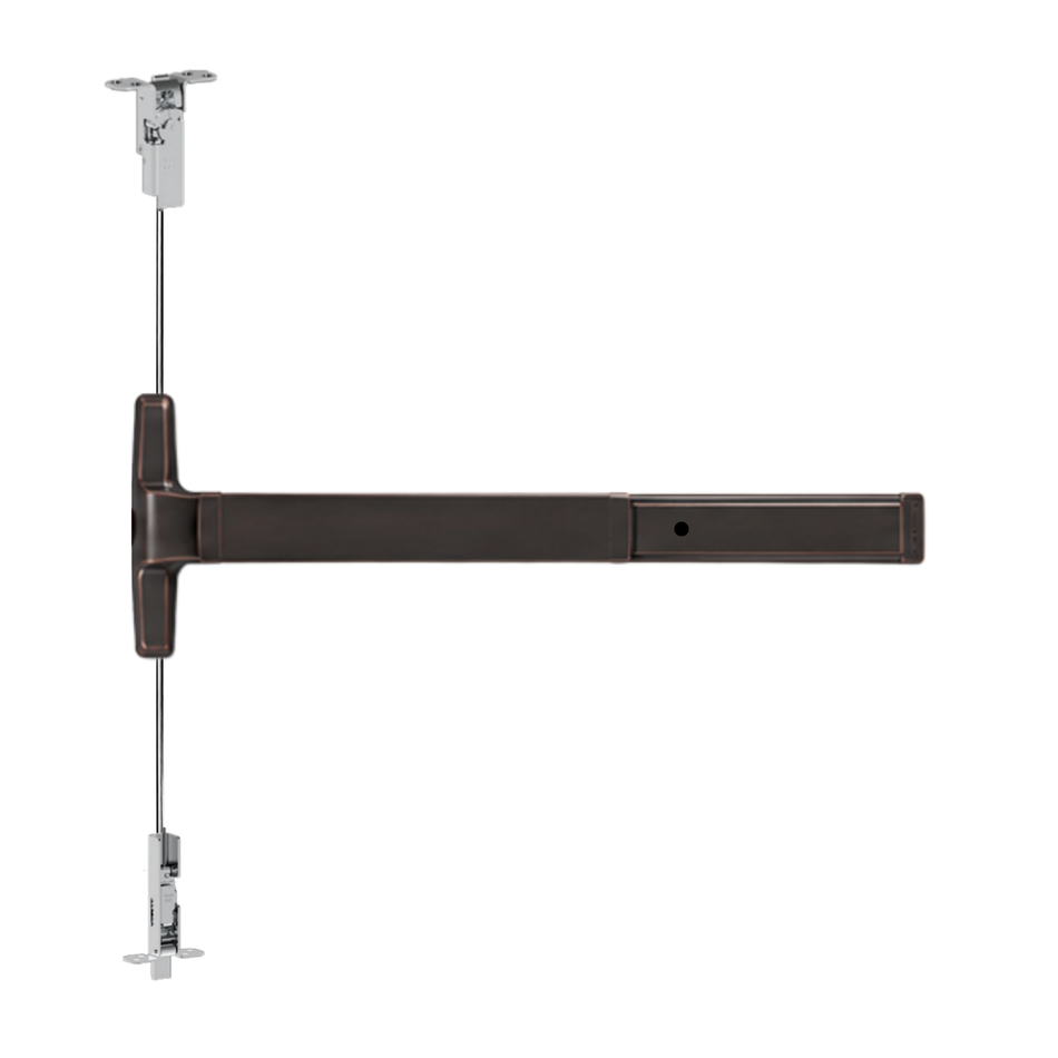 Von Duprin 3350AWDC-EO/3550AWDC-EO - Exit Only Wood Door Concealed Vertical Cable Devices