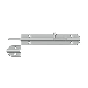 Deltana 8BB 8" Barrel Bolt, Stainless Steel