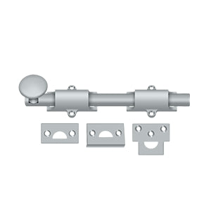 Deltana 8SB 8" Surface Bolt, Heavy-Duty, Solid Brass