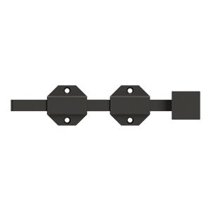 Deltana 8SBM 8" Modern Surface Bolt, Heavy-Duty, Solid Brass
