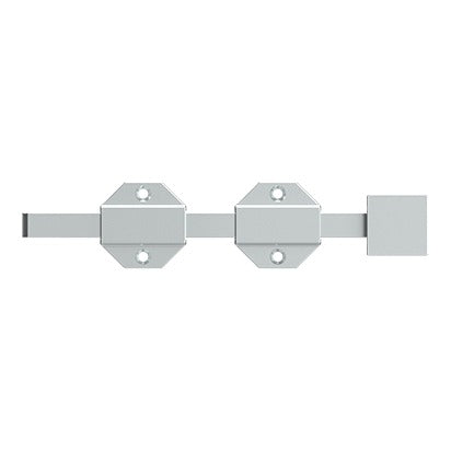 Deltana 8SBM 8" Modern Surface Bolt, Heavy-Duty, Solid Brass