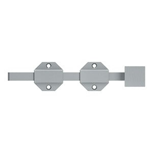 Deltana 8SBM 8" Modern Surface Bolt, Heavy-Duty, Solid Brass