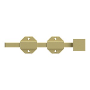 Deltana 8SBM 8" Modern Surface Bolt, Heavy-Duty, Solid Brass