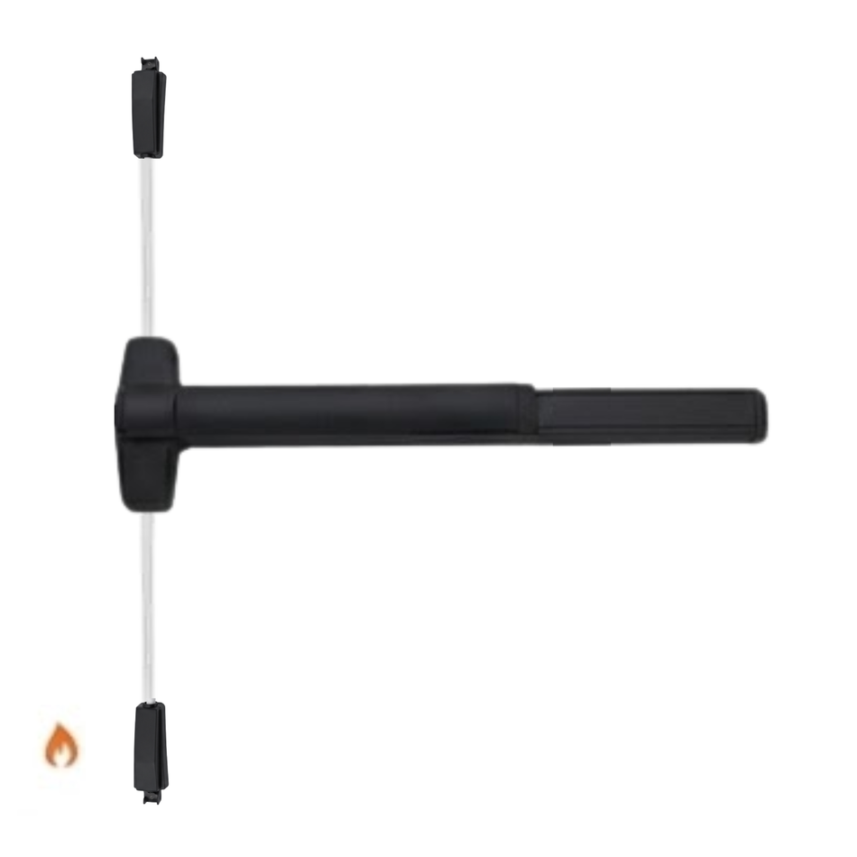 Von Duprin 9827EO-F/9927EO-F - Exit Only Surface Vertical Rod Device - Fire Rated
