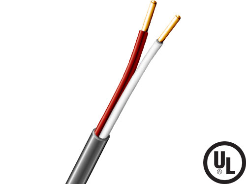 Aiphone 87200210C - 2 conductor, (20AWG), Solid, Non-Shielded, Low Cap Wire, 1,000'