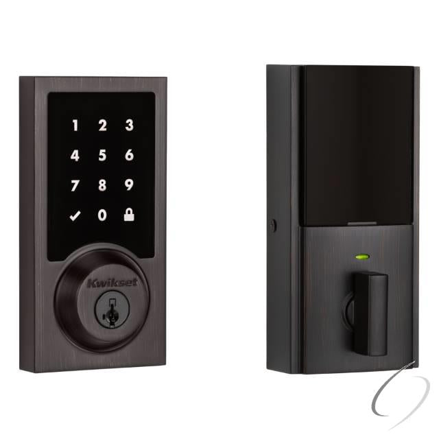 Kwikset 916 Smartcode Contemporary Electronic Deadbolt with Z-Wave Technology