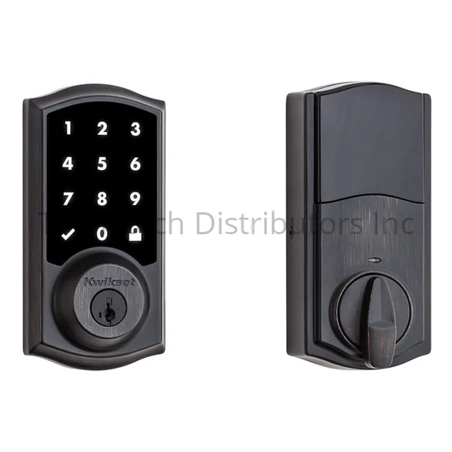 Kwikset 916 SmartCode Traditional Electronic Deadbolt with Z-Wave Technology