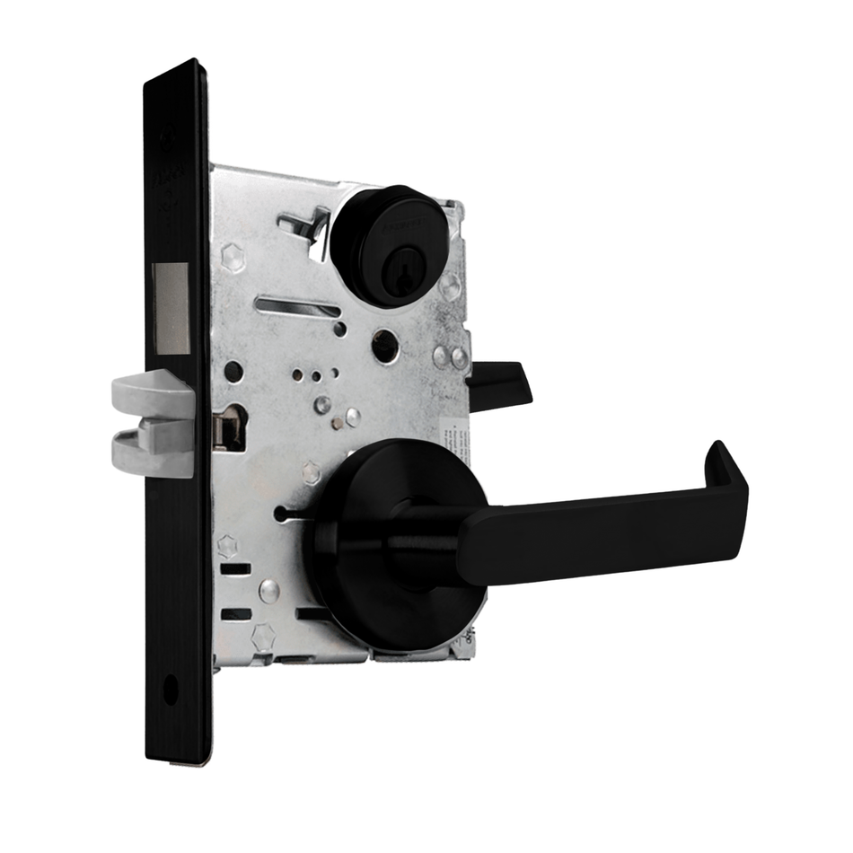 Falcon MA541 Entry/Office Lock - Grade 1 Keyed Mortise Lock with Deadbolt
