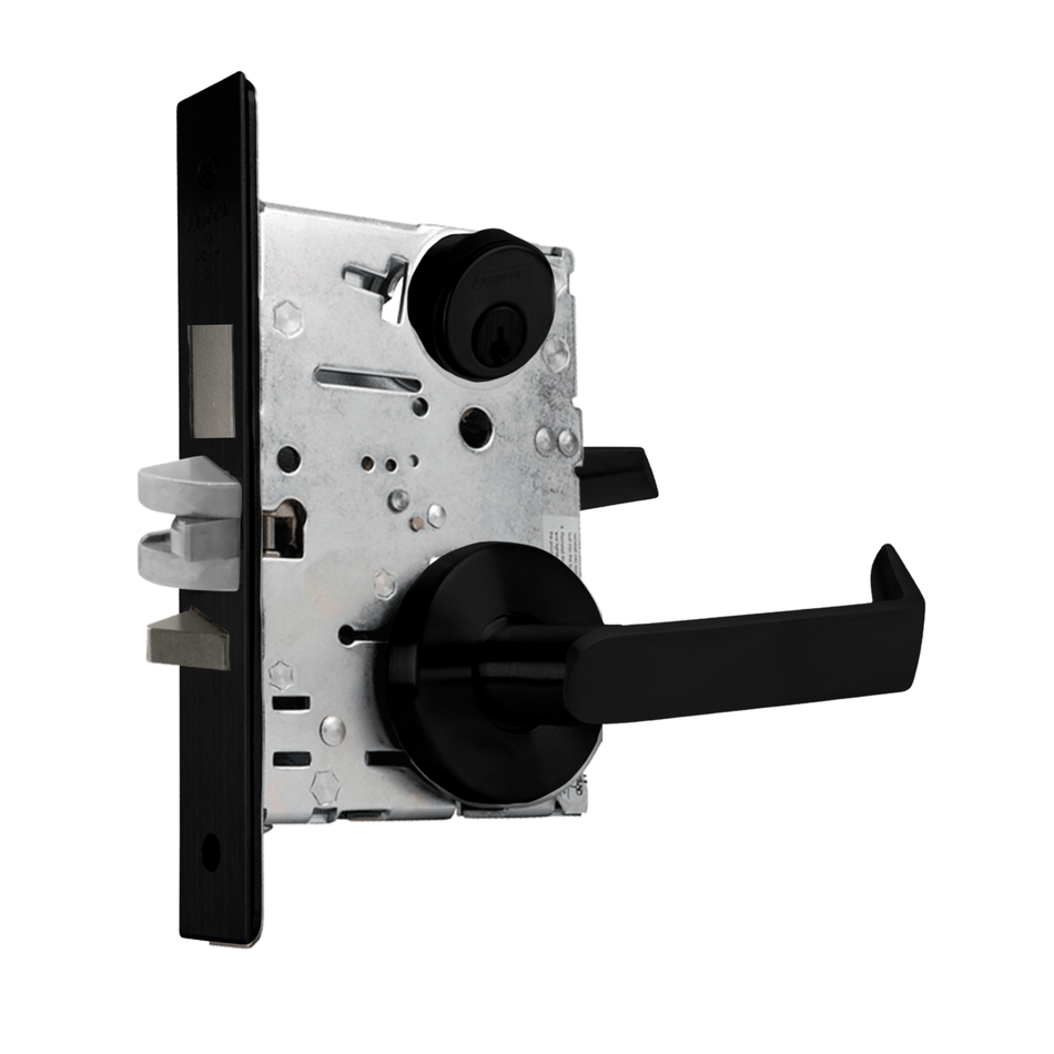 Falcon MA451 Hotel Guest Lock - Grade 1 Keyed Mortise Lock with Deadbolt