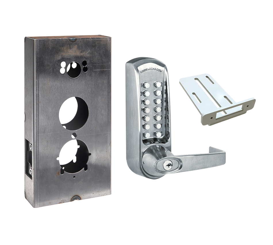 Codelocks CL610 / CL615 Heavy Duty Mechanical Pushbutton Lock - Gate Box Kit