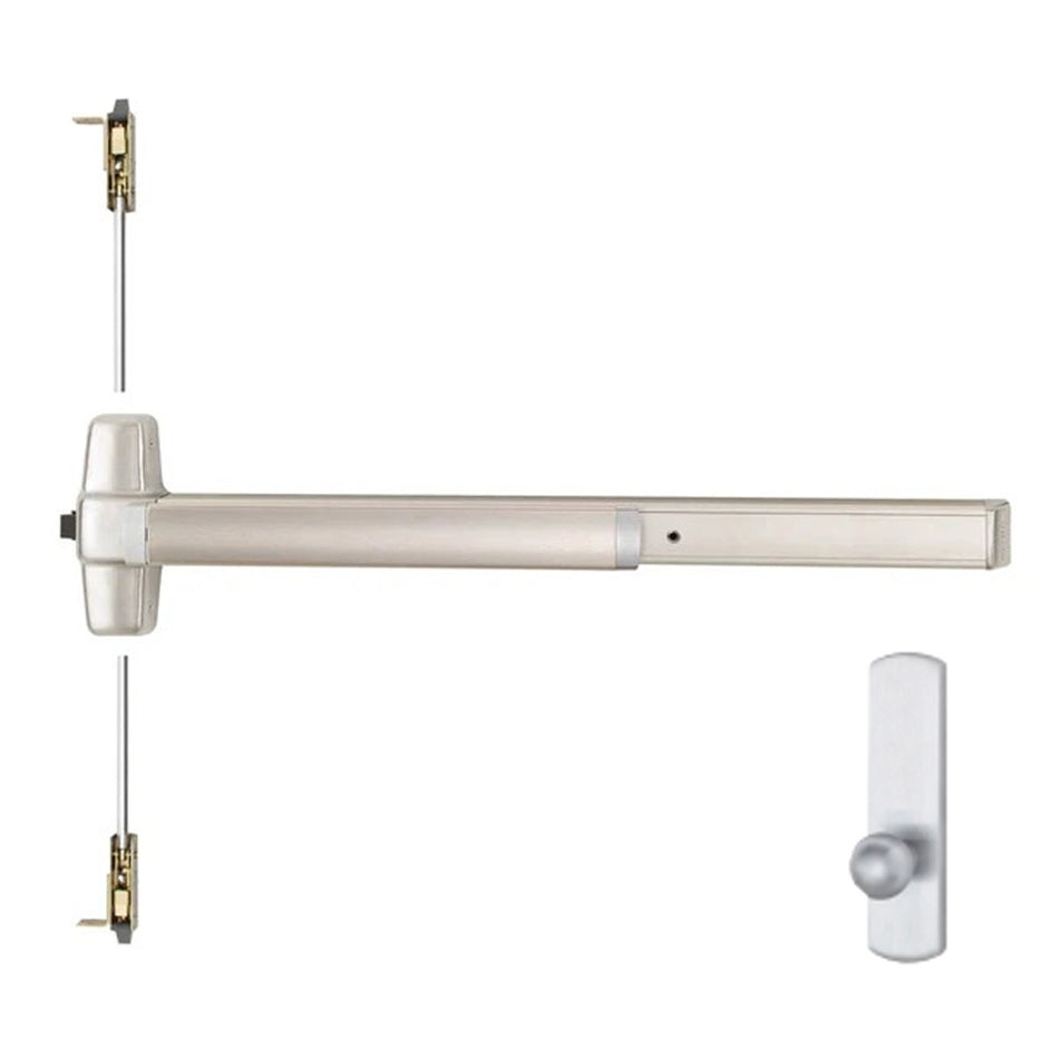 Von Duprin 9847K-BE/9947K-BE - Knob,Blank Escutcheon Concealed Vertical Rod Device