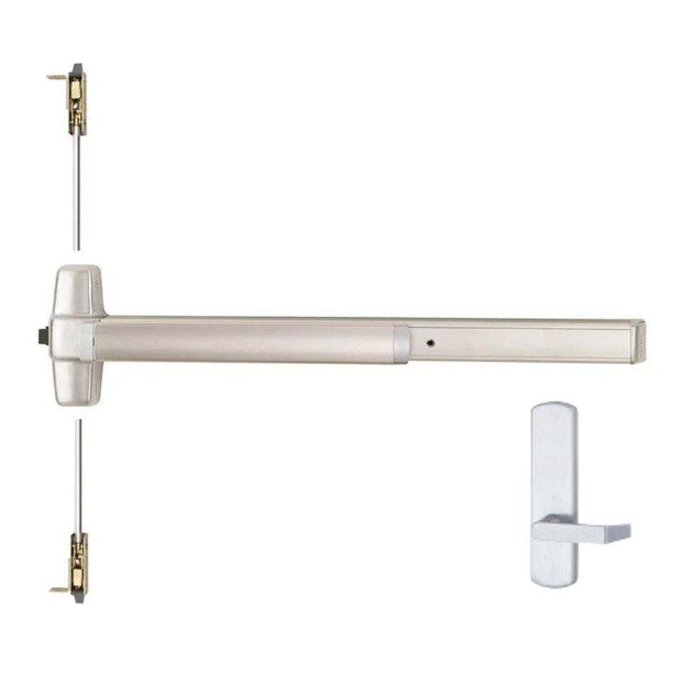 Von Duprin 9847L-BE/9947L-BE - Lever, Blank Escutcheon Concealed Vertical Rod Device