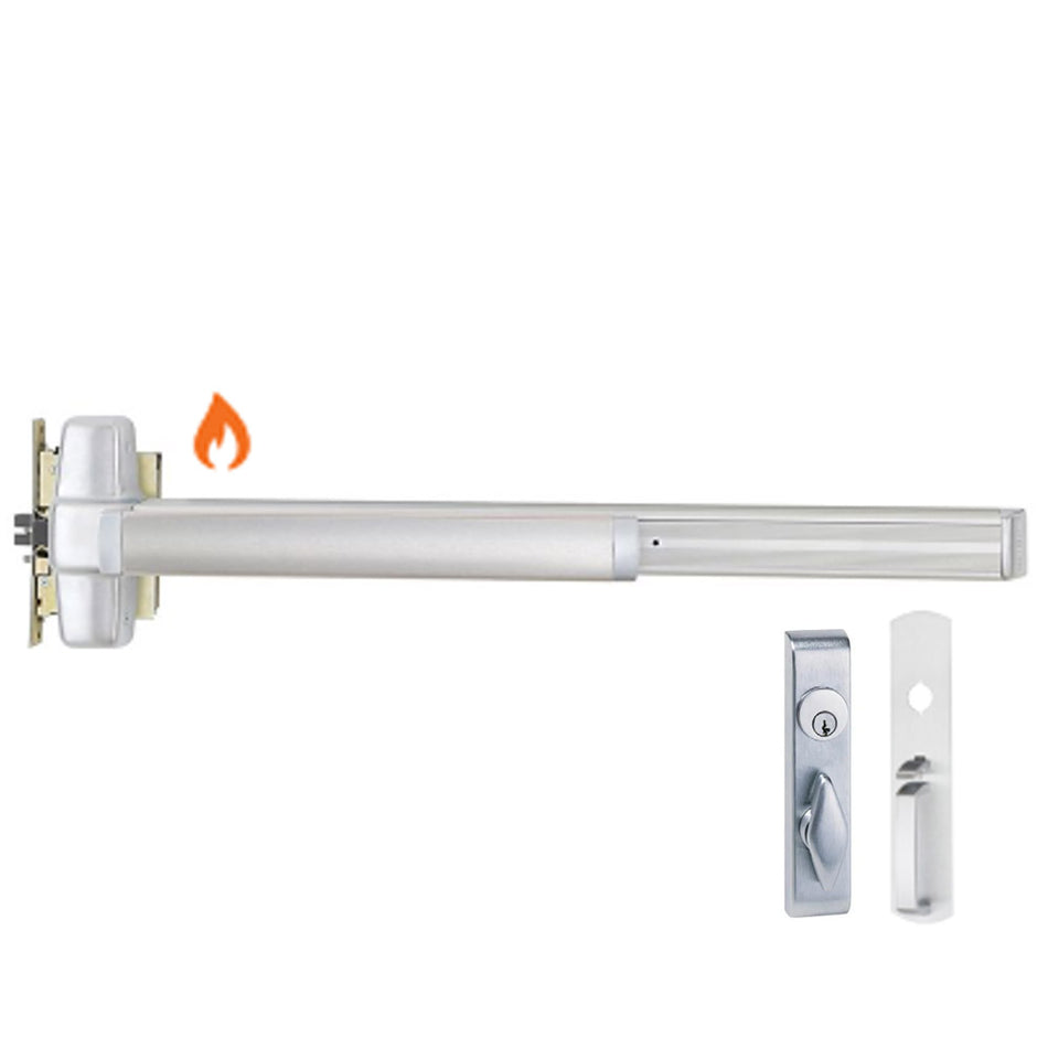 Von Duprin 9875TP-BE-F/9975TP-BE-F - Thumbpiece, Blank Escutcheon Mortise Lock Device - Fire Rated