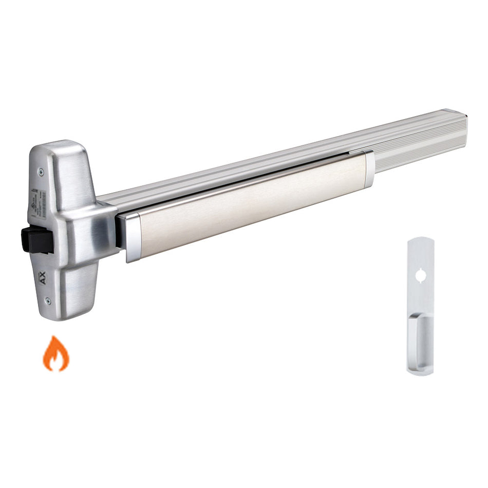 Von Duprin 98NL-F/99NL-F- Night Latch Rim Exit Device - Fire Rated