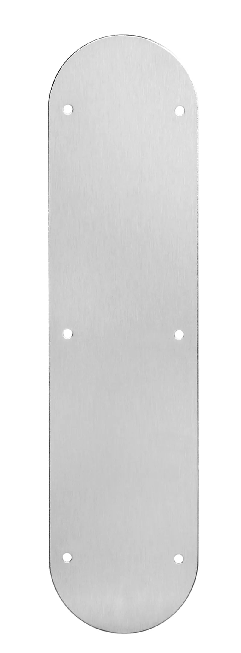 Rockwood 71REA Push Plates - .062" Thick Round Ends